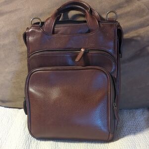 Brown Leather Men's Bag